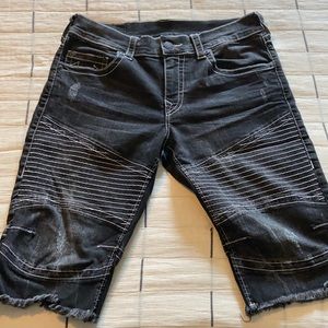 True Religion Moto Shorts
